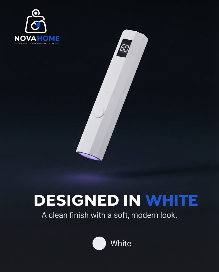 Lámpara UV LED Portátil para Uñas con Soporte Ajustable