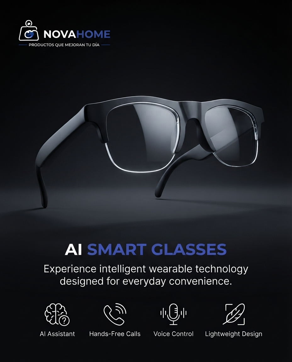 Gafas Inteligentes Bluetooth con Audio Integrado | Llamadas y Música