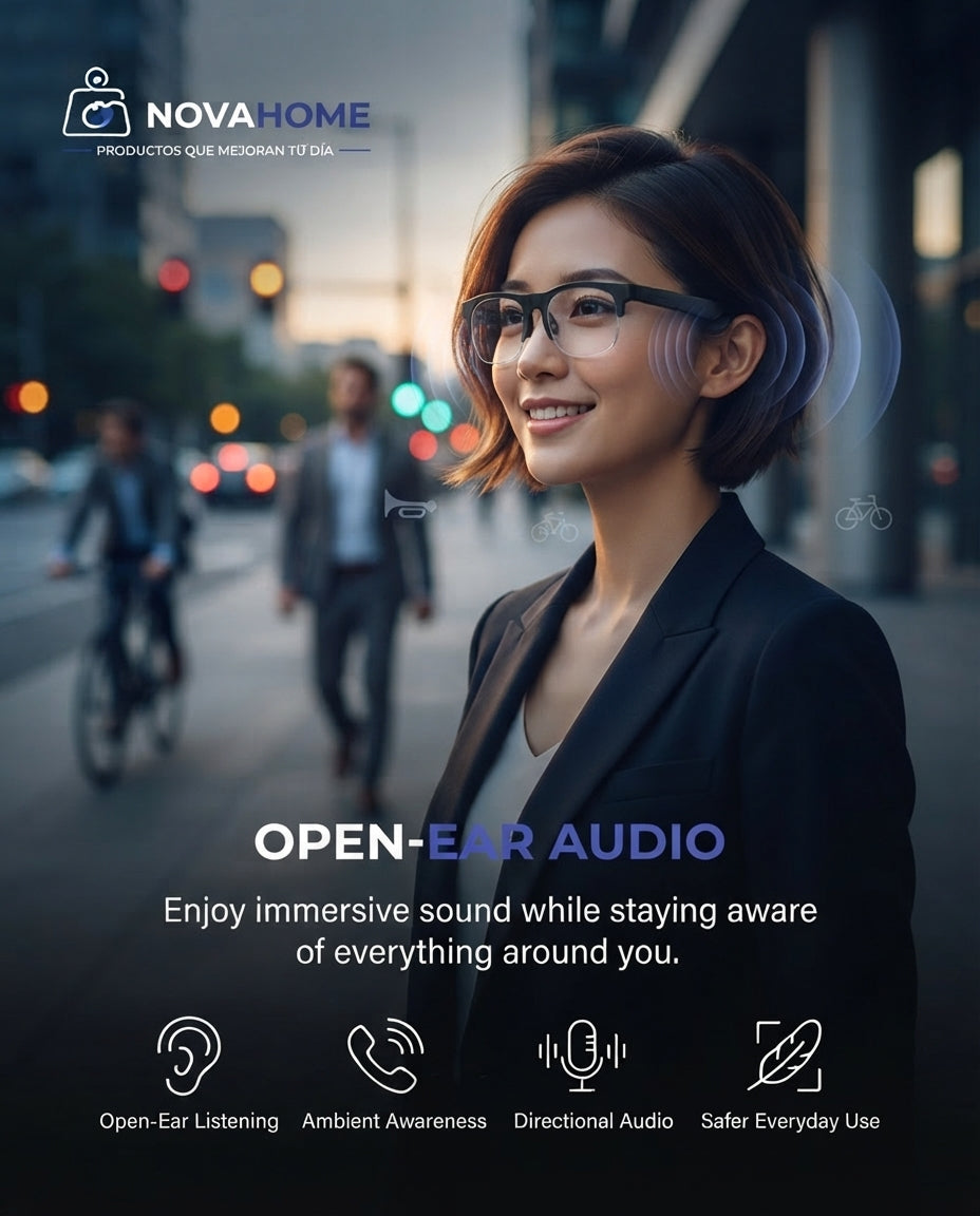 Gafas Inteligentes Bluetooth con Audio Integrado | Llamadas y Música